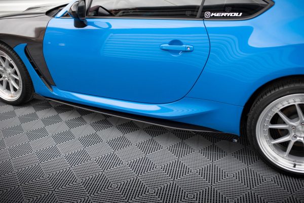 Subaru BRZ Mk2 - Lâminas para Embaladeiras STREET PRO V.1 + Splitters | TOGR861CNC-SD1B+SF1G | Produto Maxton Design distribuído por Unicartuning.