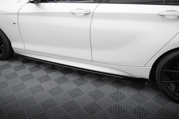 BMW 1 F20 M135i / M140i / Pack M - Lâminas para Embaladeiras STREET PRO V.2 + Splitters | BM1F20FMCNC-SD2BRB+SRF1G | Produto Maxton Design distribuído por Unicartuning.