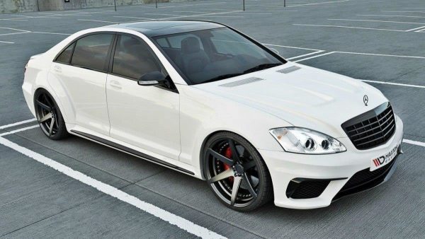 Mercedes-Benz S-class W221 - Kit largo / Wide Bodykit | ME-S-W221-BK1 | Produto Maxton Design distribuído por Unicartuning.