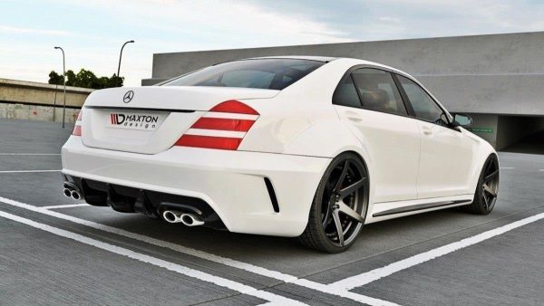 Mercedes-Benz S-class W221 - Kit largo / Wide Bodykit | ME-S-W221-BK1 | Produto Maxton Design distribuído por Unicartuning.